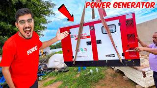 Finally, the Electricity Problem is Over🔥 | Our New Generator Has Arrived | Let's Turn It On