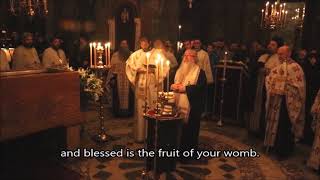 Orthodox Divine Worship - Allnight vigil - Theotokos the Virgin
