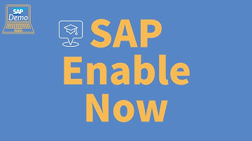 SAP Enable Now Tutorial (SEN): Overview and System Demo #learnsap