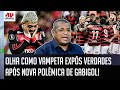 "EU FALO! DENTRO do Flamengo, os jogadores devem VER o Gabigol FAZENDO M&R%@ e..." Vampeta DISPARA!