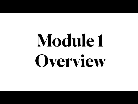 Capa de LING 270 -  Module 1.01 Overview