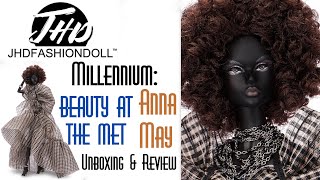 🖼️ MILLENNIUM BEAUTY AT THE MET ANNA MAY 🎨 JHD FASHION DOLL MIZI 👑 ECW 🌎 UNBOXING & REVIEW