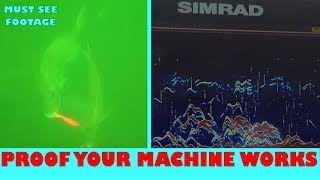 PROOF YOUR FISH FINDER WORKS !!!  WATCH THIS FOOTAGE