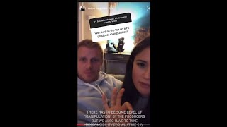 SEAN LOWE AND CATHERINE ON TOP PICKS FOR MATT AND THE BACHELOR BEHIND THE SCENES INSIDE SCOOP