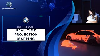 Real-Time Projection Mapping | BMW 3 Series Launch | Color Me #3ILL