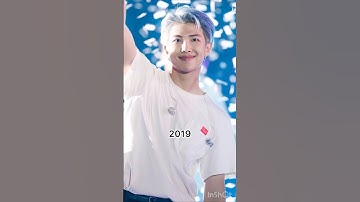 Namjoon glow-up (2013-2023) #shorts