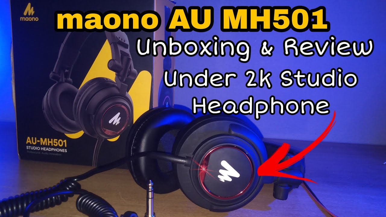 Best Headphone Under 2000 maono au mh 501 studio headphone Tech Mention