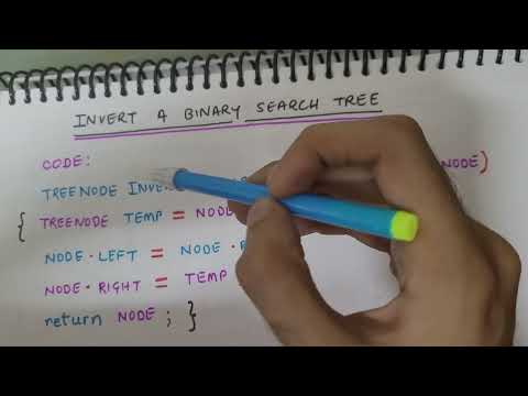 Binary Search Tree Interview questions episode 4 | Invert a Binary Search Tree