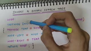 Binary Search Tree Interview questions episode 5 Invert a Binary Search Tree