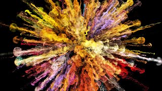 Golden Powder Explosion
