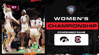 south carolina vs. iowa - 2024 women's national championship extended highlights