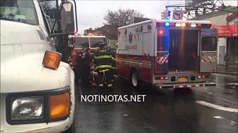 ACCIDENT ON FLATBUSH AVE AND Beverly Road IN Brooklyn ACCIDENT ON FLATBUSH AVE AND Beverly Road IN Brooklyn