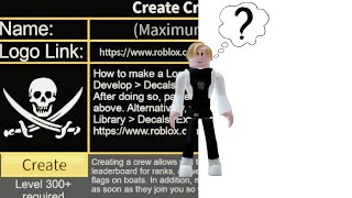 How To Create A Crew Logo In Blox Fruits 2023 (Get Decal Link) 