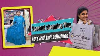 My Second Shopping Vlog | Ultimate Kurti Shopping | Shopping Vlog | Hema's Diary