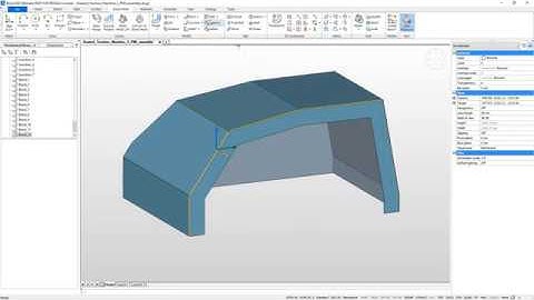 How to create a Sheet Metal Part from a Solid (Engine Casing) - BricsCAD Mechanical