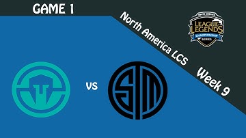 IMT vs TSM | GAME 1 | Highlights | NALCS Week 9 Day 1