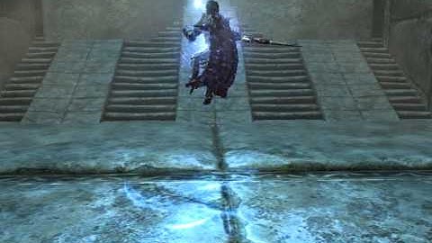 Skyrim Leaping Power attack