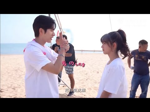 You From The Future | the intimacy between Ji Meihan and Luo Zheng off camera [ 来自未来的你 ] bts