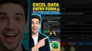 Excel Data Entry Made Easy ⚡ Beginner Friendly #excel  #dataentry #dataskills #excelbangla