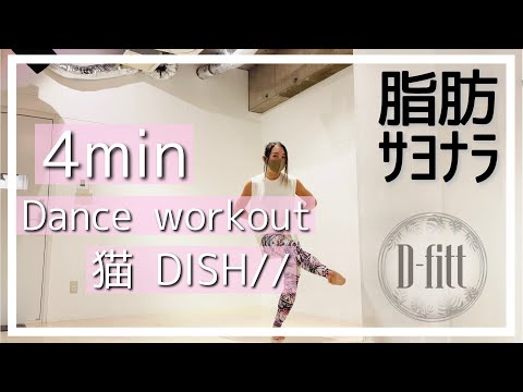 痩せるダンス【脚痩せ×ヒップアップ】マンションOK！脂肪ｻﾖﾅﾗ♫猫/DISH//