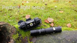 Perfect Light Setup
I give a short overview of my two mainly used lights, which i prefer because they both use the same kind of battery. This is a big advantage in the field, especially in the dark.
Flashlight: Thrunite TN12 (2014)
Headlamp: Nitecore HC50 (http://flashlight.nitecore.com/product/hc50)
Music: Summer Sidewalk from Audionautix Perfect Light Setup