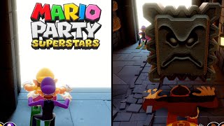 Mario Party Superstars - Tag Match Wario vs Waluigi vs Donkey Kong vs Daisy