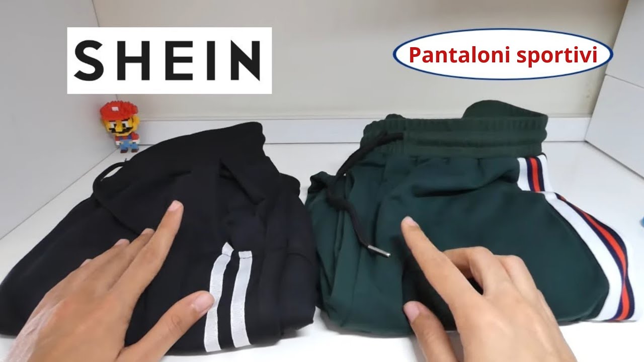 PANTALONI SPORTIVI : primo acquisto su SHEIN - YouTube
