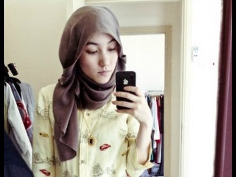 Hana Tajima Inspired Hijab tutorials - YouTube