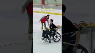 Curling Turns Me into Venom! My First Para Curling Match! #prosthetics #ottobock #paralympics #ic...