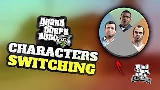 GTAV SWITCHING BETWEEN CHARACTERS MOD | GTA SAN ANDREAS MOBILE