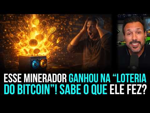 This miner did something unbelievable! Bitcoin lottery!