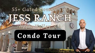 Tour of Spacious Jess Ranch Condo in 55+ Community, Apple Valley, CA | 2 Bed, 2 Bath with Upgrades