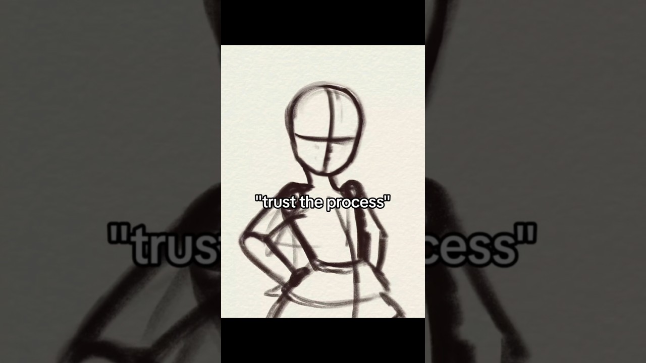 pov you trusted the process #arttips #ocart #digitalartist #procreate