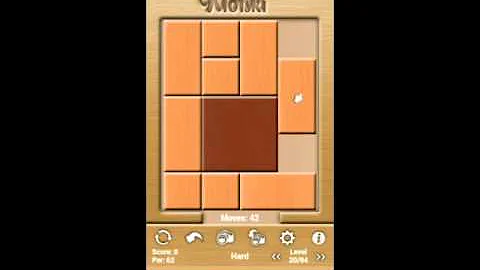 Klotski Hard Level 20/94 par solution