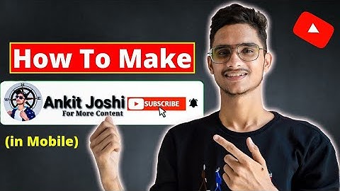 How To Make Subscribe and Bell Icon Intro On Smartphone | Make Subscribe Animation in Kinemaster