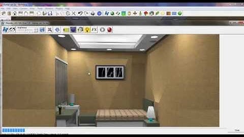 Cara render Sketchup dengan Irender nXt