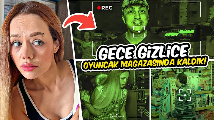 GECE GİZLİCE OYUNCAK MAĞAZASINDA KALMAK !? @OykuKarta @GorilFaruk