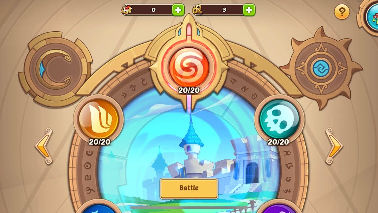 [Idle Heroes] Seal Land Abyss Stage 20 cleared with V2 Delacium