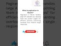 What is pagination in Boomi ? #boomitraining #interview #oracleerp #businesssoftware #erpsoftware
