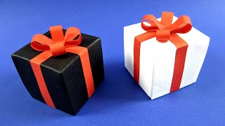How to make a gift box - origami paper box
