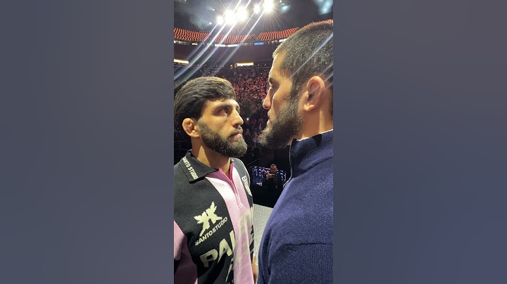 Veja encarada entre Islam Makhachev e Arman Tsarukyan na coletiva de imprensa do #UFC311! 💪