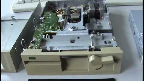 Floppy emulator compared with 3.5 and 5 1/4 inch floppy drives