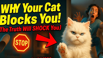 9 SHOCKING Reasons Why Cats Block Your Path Every Time
