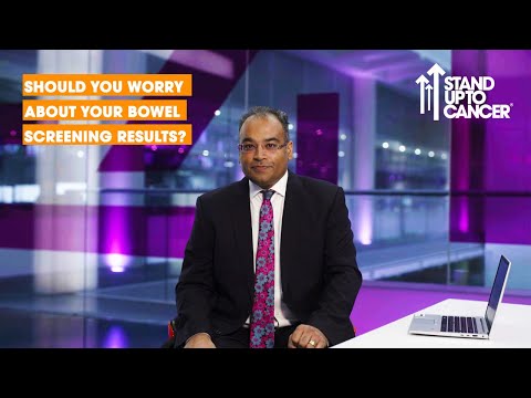 Should you worry about your bowel screening results? | Stand Up To Cancer