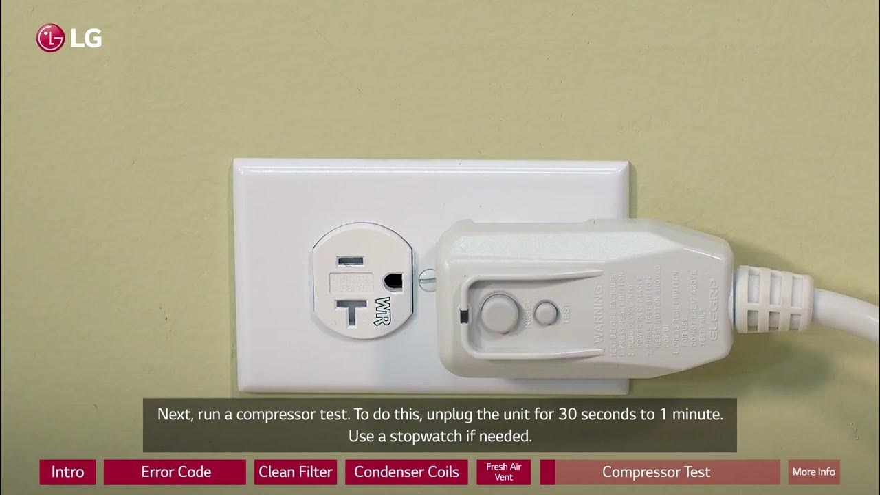 [LG Air Conditioners] Troubleshooting An LG Air Conditioner That Is Not