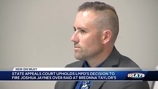 Appeals court upholds firing of former LMPD officer federally charged in Breonna Taylor raid
