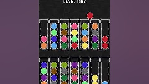 【Ball Sort Puzzle】Level.1367