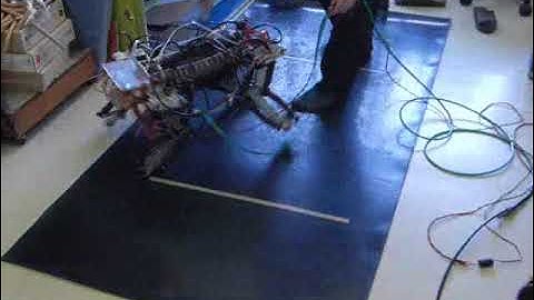 Gait Tuning of a Quadruped Walking Robot "K-ro"