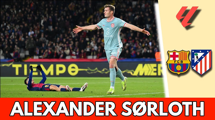 ¡GOL DEL ATLÉTICO! En el último suspiro, Sorloth marca el de la victoria ante Barcelona | La Liga