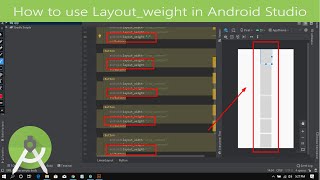 Famous 10-How to use layout weight in android studio | URDU/HINDI Net Worth